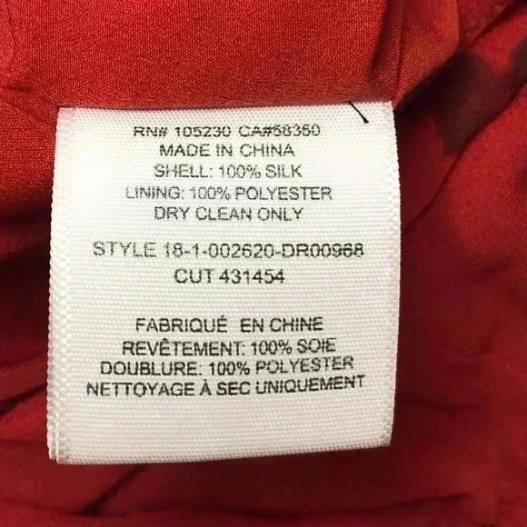 Joie Dress Silk Red Floral Print One Shoulder - Picture 11 of 11